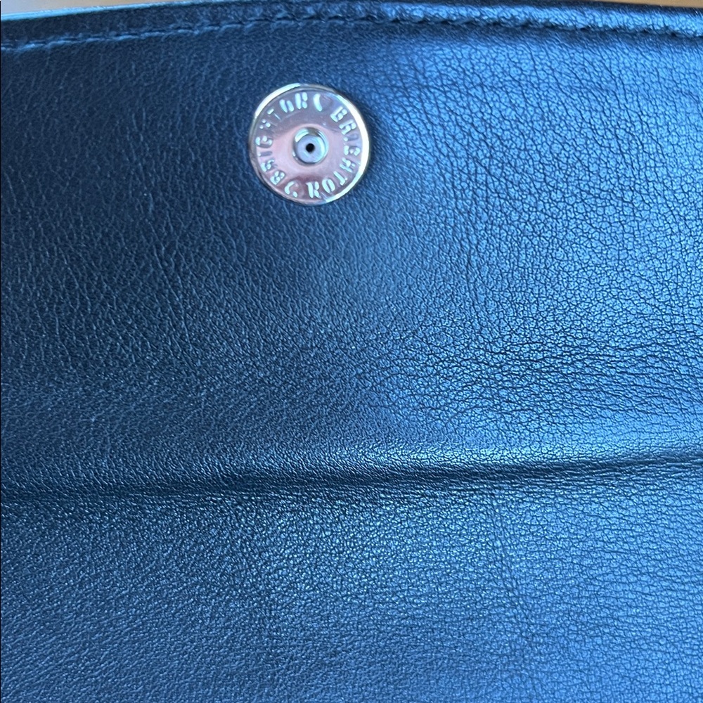 Brighton Vintage Black Clutch Purse with Detachable Shoulder Strap - Picture 10 of 15